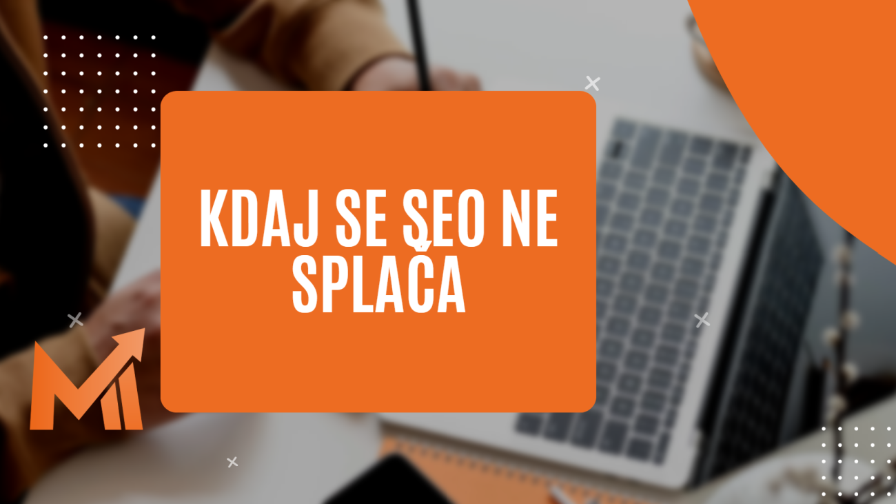 kdaj se seo ne splača